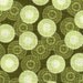 SALE--Retro Magic Floral Circles in Green Combo-EK-QS27104A