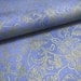 Gorgeous Oriental Fabric - Daisy Scroll Gold/Purple -- EK-QS38270B