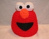 Unique handmade crochet  character hat - warm fun and unique