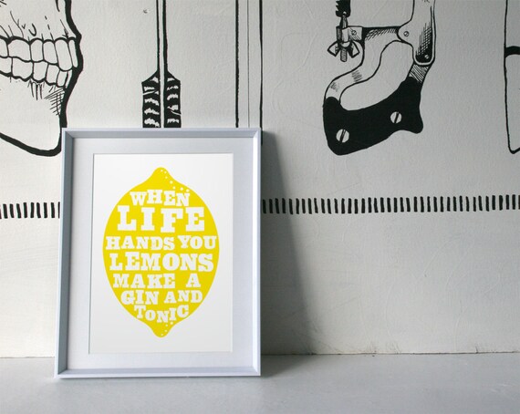 Lemons Signed Print Small