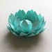 Mint/ paper lotus.  Home decor, office decor, party decor.  Place settings, name cards,
