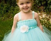 Aqua Tutu Dress