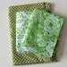 3 piece Green Scrap Pack Fabric Destash