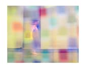 The Pursuit of Happiness, 8x10 inch colorful abstract dancer, digitally created original fine art archival print