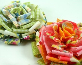 Scrappy Loopy Flower PDF Tutorial ... NEW