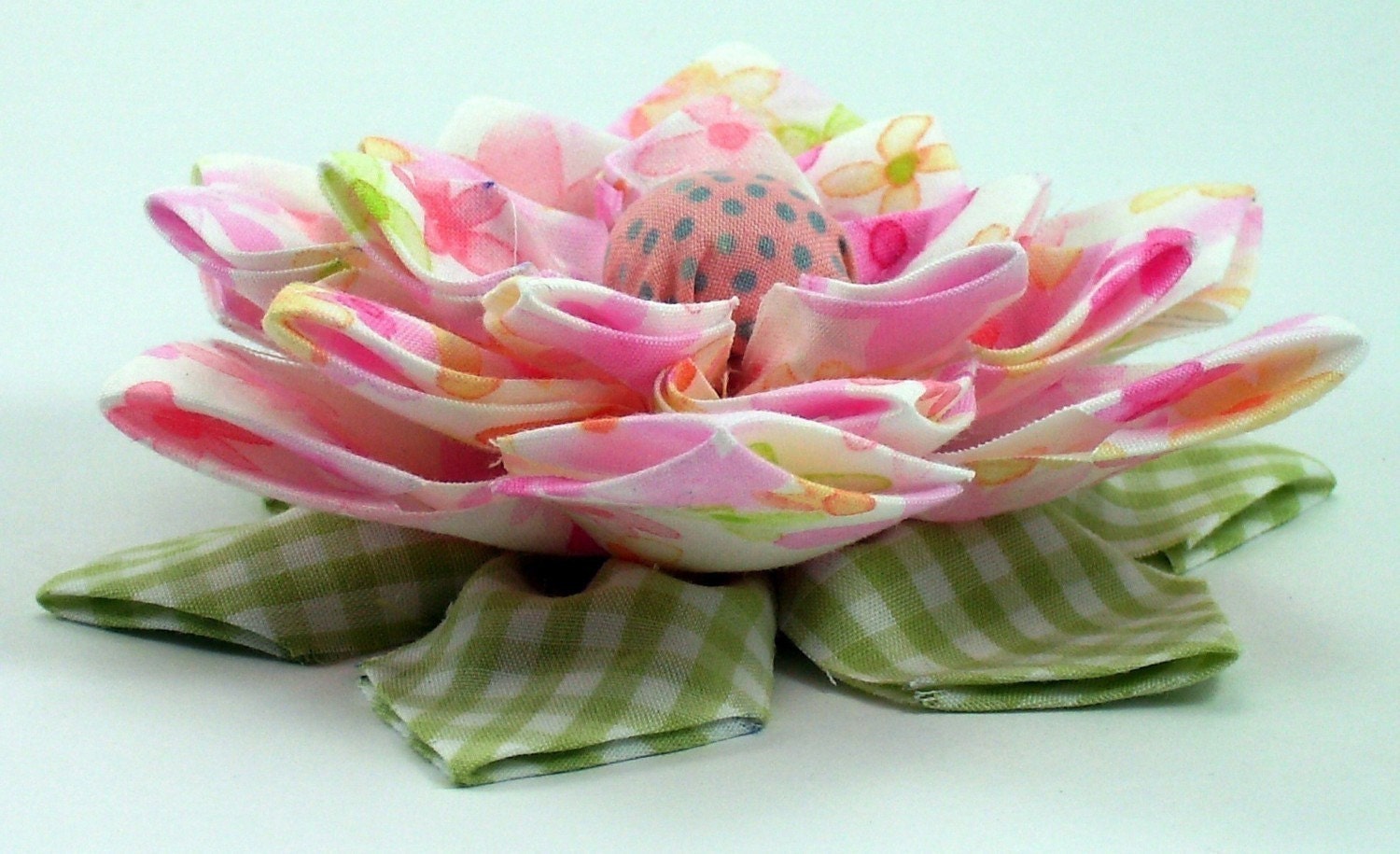 Items Similar To Lotus Fabric Flower Instructions Tutorial On Etsy