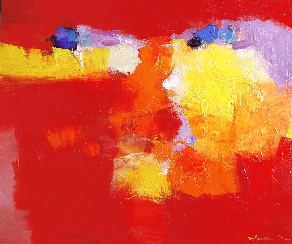 December 2010 - 4 - Original Oil Painting - 45.5 cm x 38.0 cm