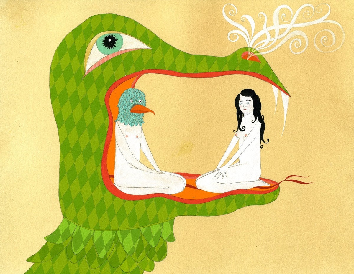 In the Mouth of Knowing - Archival Print -25% off