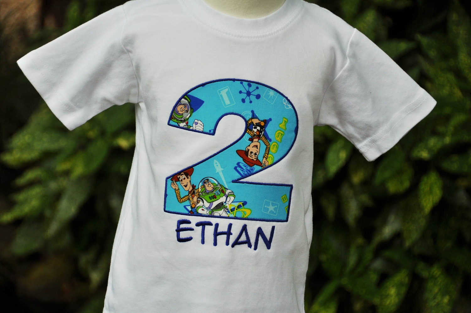 Personalized Toy Story Kids Birthday Shirt - Buzz and Woody