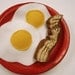 Whiskers Cafe 2 Fried Egg with Bacon - Cat Nip Toys - as FEATURED on ANIMAL PLANET'S Must Love Cat's Premiere Episode