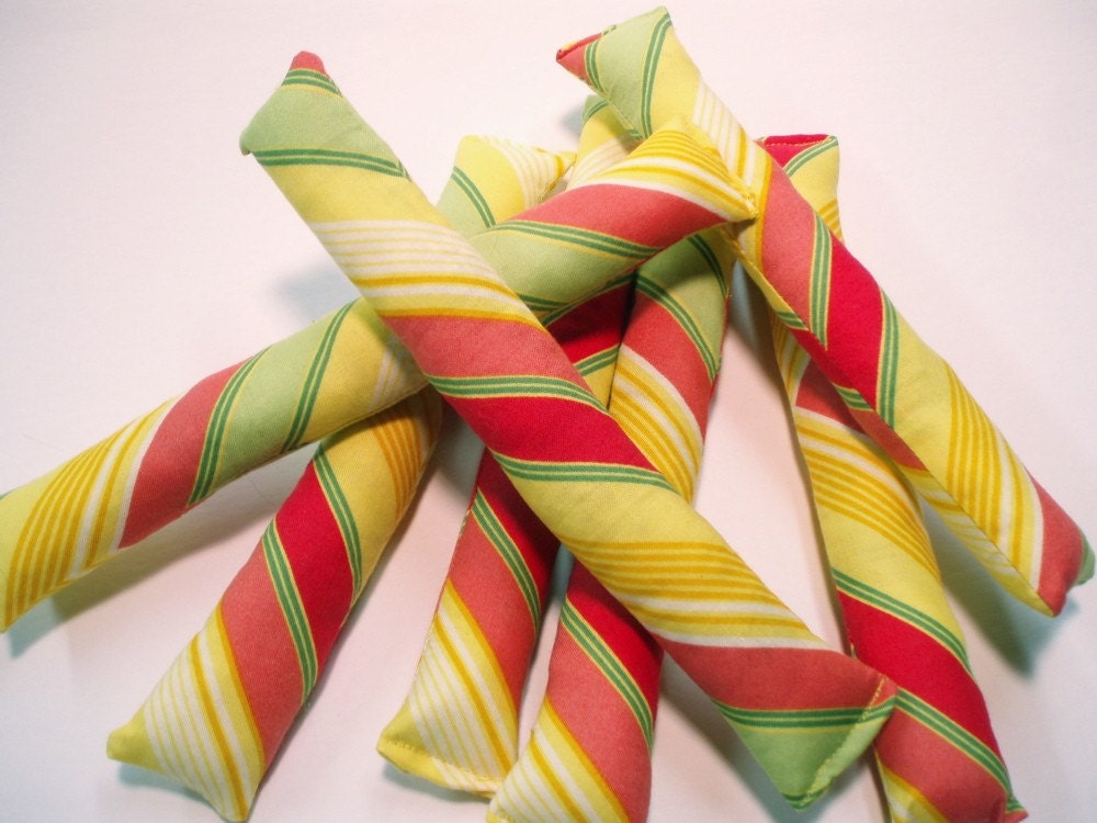 Joy Sticks - a cat nip filled delight - candy stripe