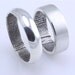 THE Original 6mm Custom Fingerprint Ring in Sterling Silver with High Polish Exterior