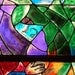 Prophet Jeremiah-Painted Stained Glass Art-Interpretation of Marc Chagall