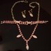 Lovely Vintage set Necklace Bracelet & Earrings
