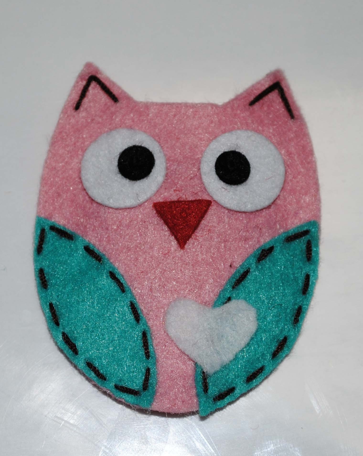 Be My Valentine -- Pink Owl