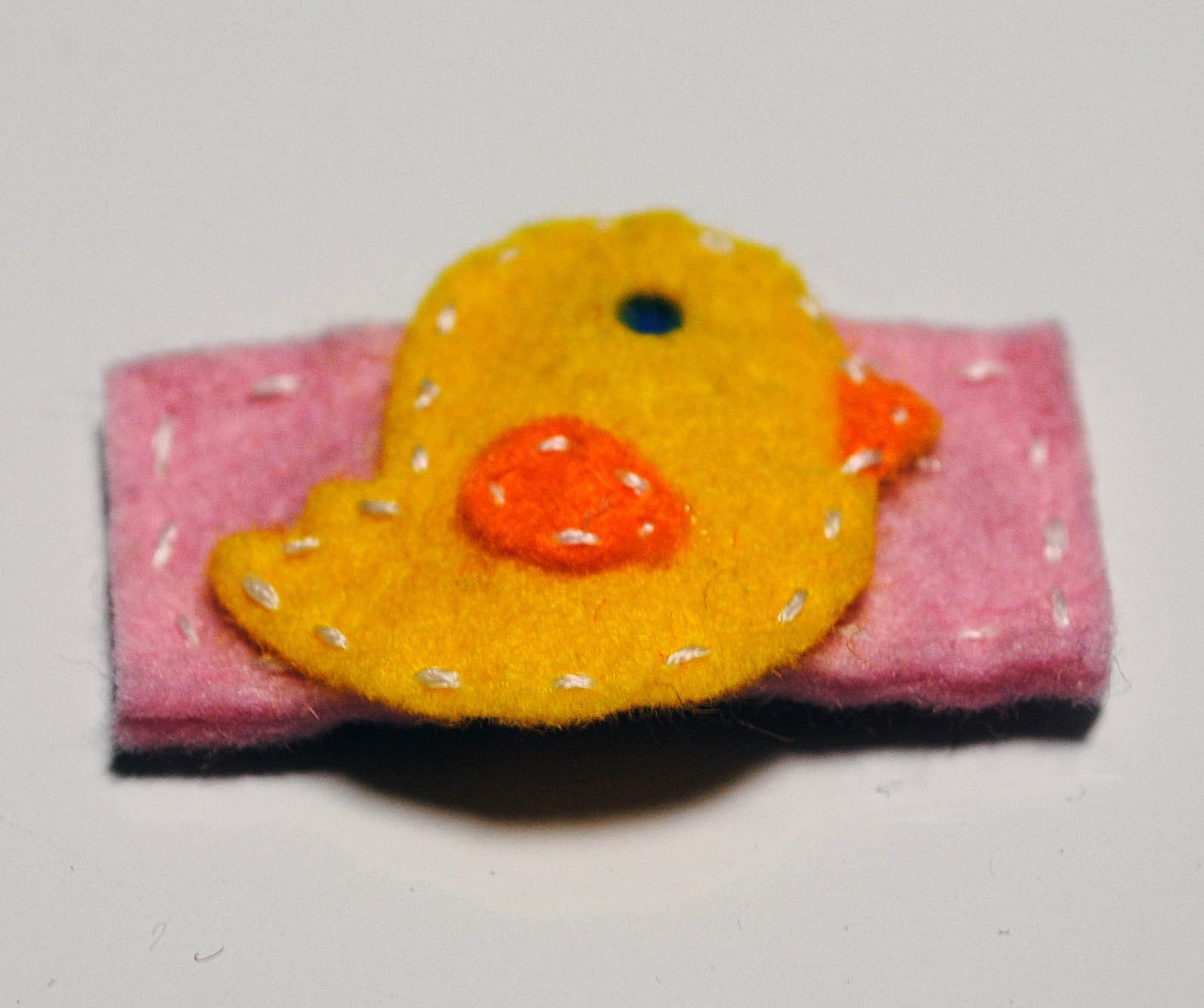 Little Duck Wool Felt Hair Clip