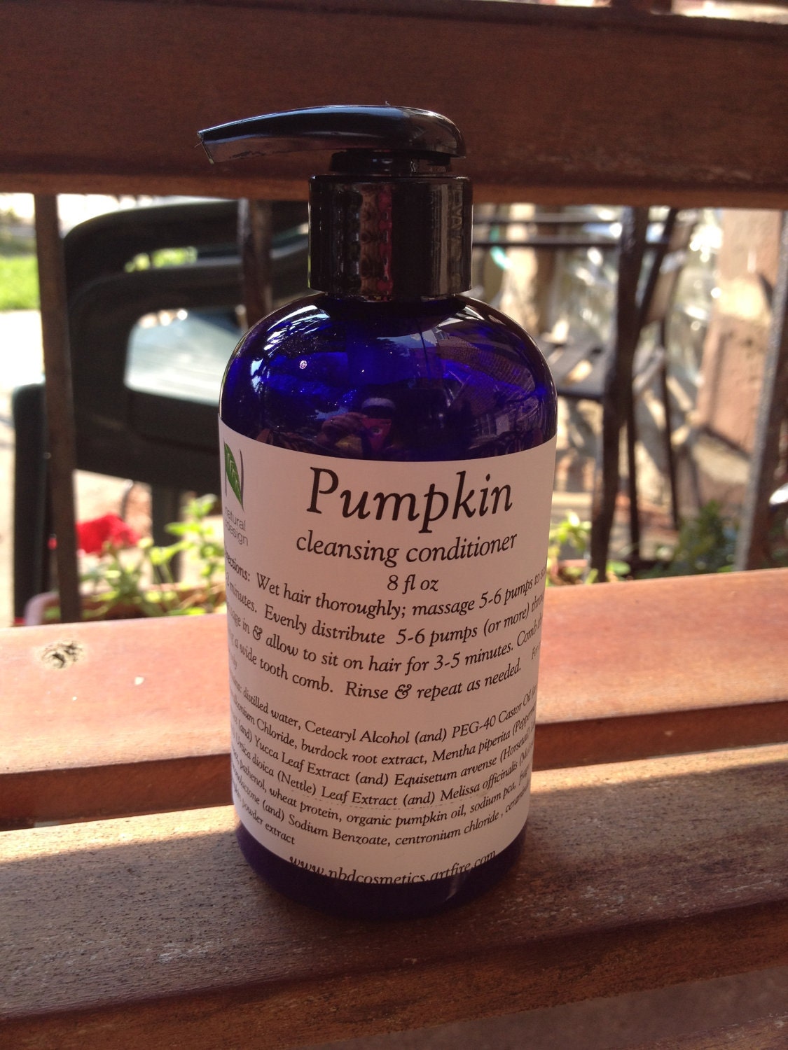 Pumpkin Cleansing Conditioner for improved moisture retention