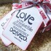 Love is...by Robert Frost Gift Tags Set of 6
