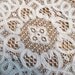 Old Handmade Lace Panels, Cotton Lace Trim for Sewing Home Decor, Dressmaking, Sewing Craft, Fiber Art