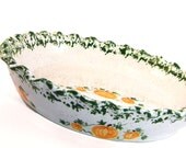 Personalized Pie Plate - Deep Dish - Pumpkin