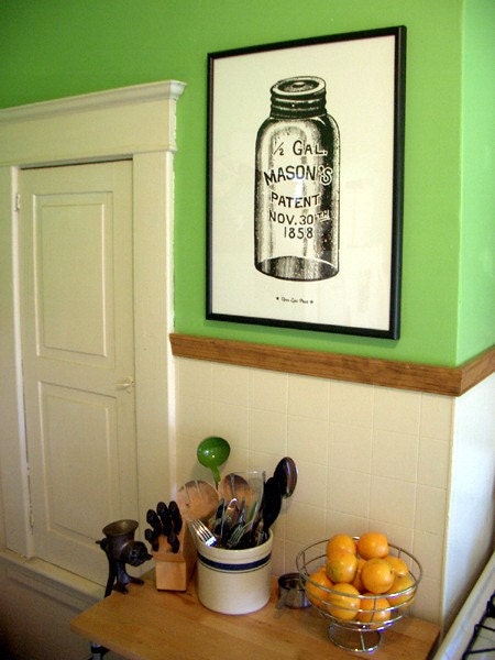 Large Print /// MASON JAR
