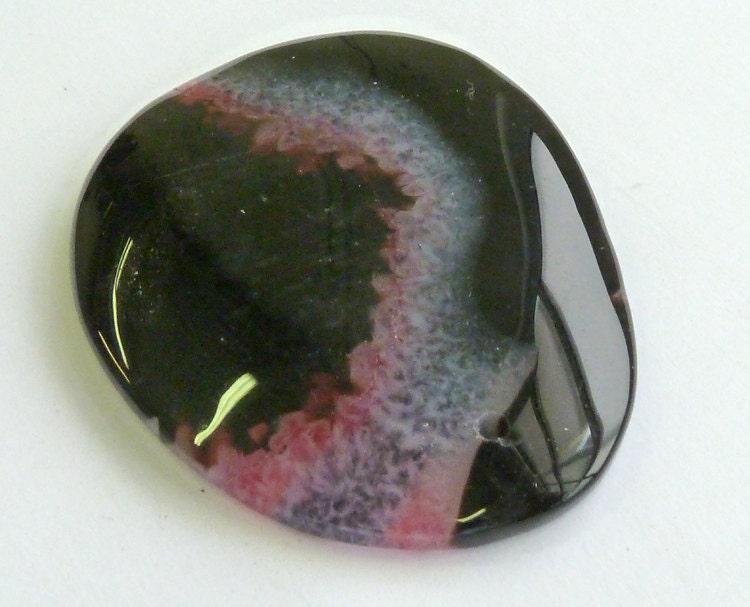 Black and Pink Geo Bead