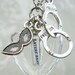 Laters Baby Shades of Grey Message In a Bottle Inspired Necklace