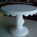 Pedestal cake plate U Paint Ceramics