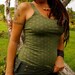 Cotton Canvas Pixie Pockets - Vegan - Travel Belt - Large - Green - utility belt - travel pouch