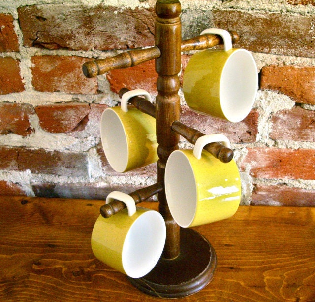 VitalVintage by vintage tree  Mug cup Coffee Etsy Cup Wooden Tree Vintage on