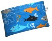 Reusable Cloth Snack Bag - Sharks