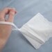 White Eyelet Wristlet Handkerchief