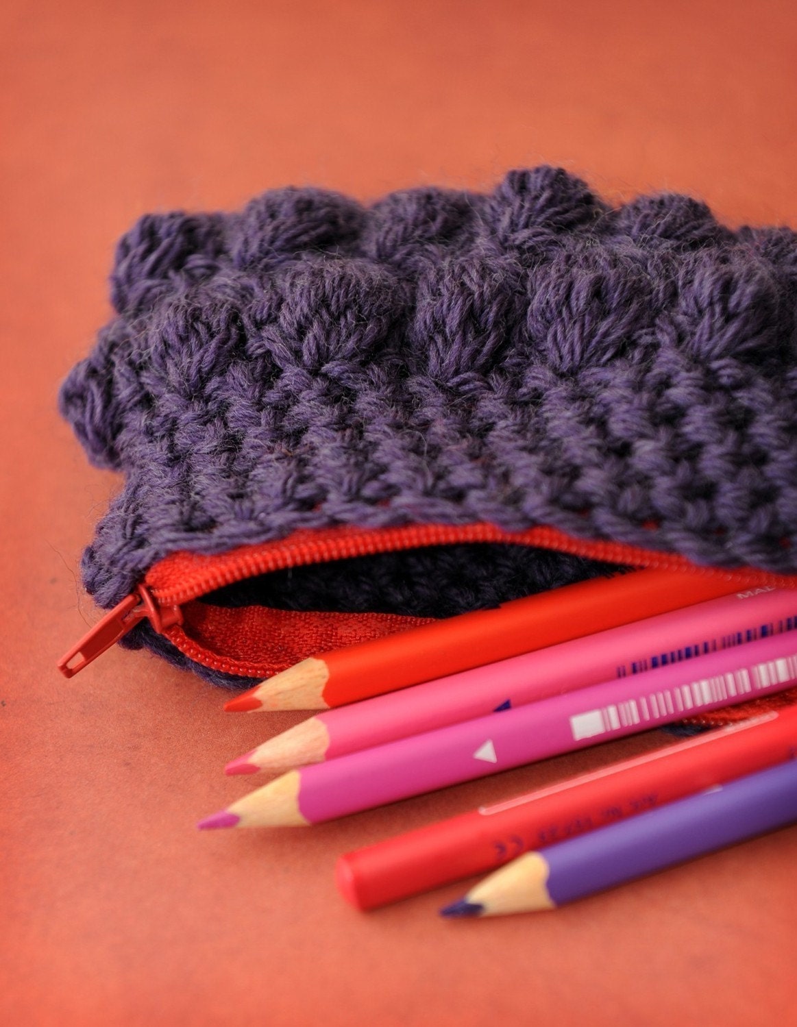 Crochet Pencil Pouch