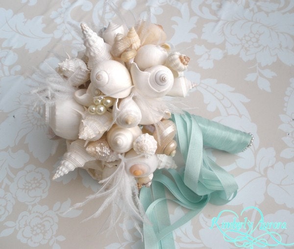 Made to Order Classic and Simple Hinewai Seashell Bridal Bouquet FULL PAYMENT