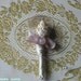 Romantic Empress Augusta Seashell Bridal Bouquet, Boutonnierre and Hairpiece IN STOCK