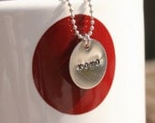 xoxo Hugs & Kisses Personalized Necklace