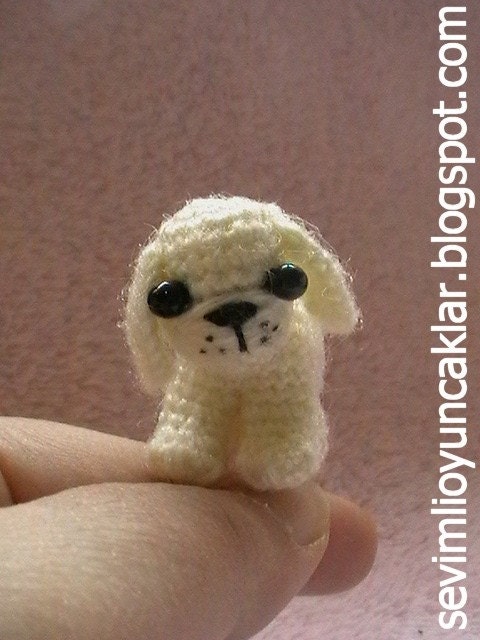 Amigurumi 1.2 inc Miniature Dog Pattern by Denizmum on Etsy