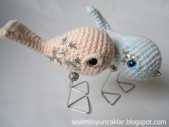 Amigurumi Bird Pattern by Denizmum on Etsy