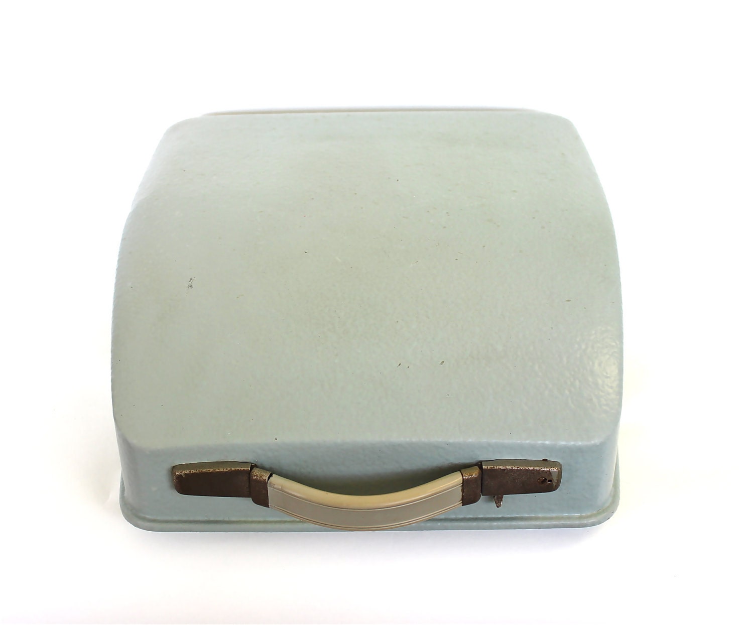 Reserved for Cara - Mint Green Typing - Vintage Hermes 3000 Swiss Made Typewriter