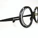 Vintage 50s Round Cat Eye Sunglasses or Eyeglasses Frame NOS