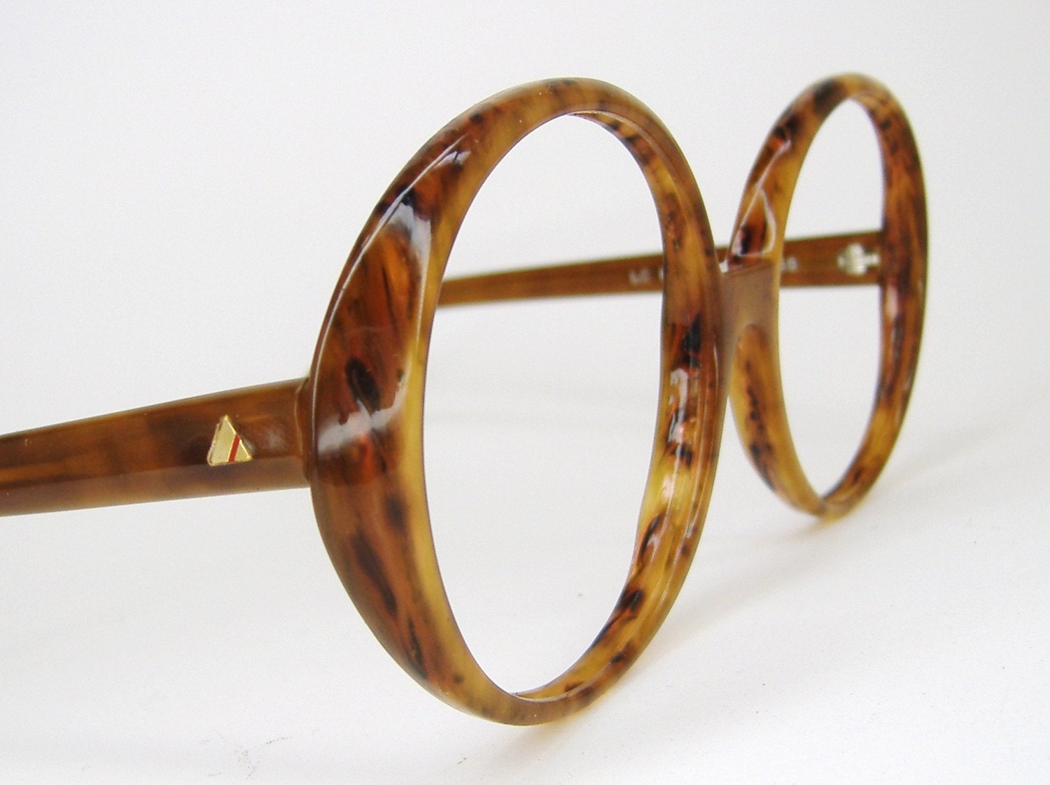 Beautiful Womens Round Tortoise Eyeglasses By Vintage50seyewear 