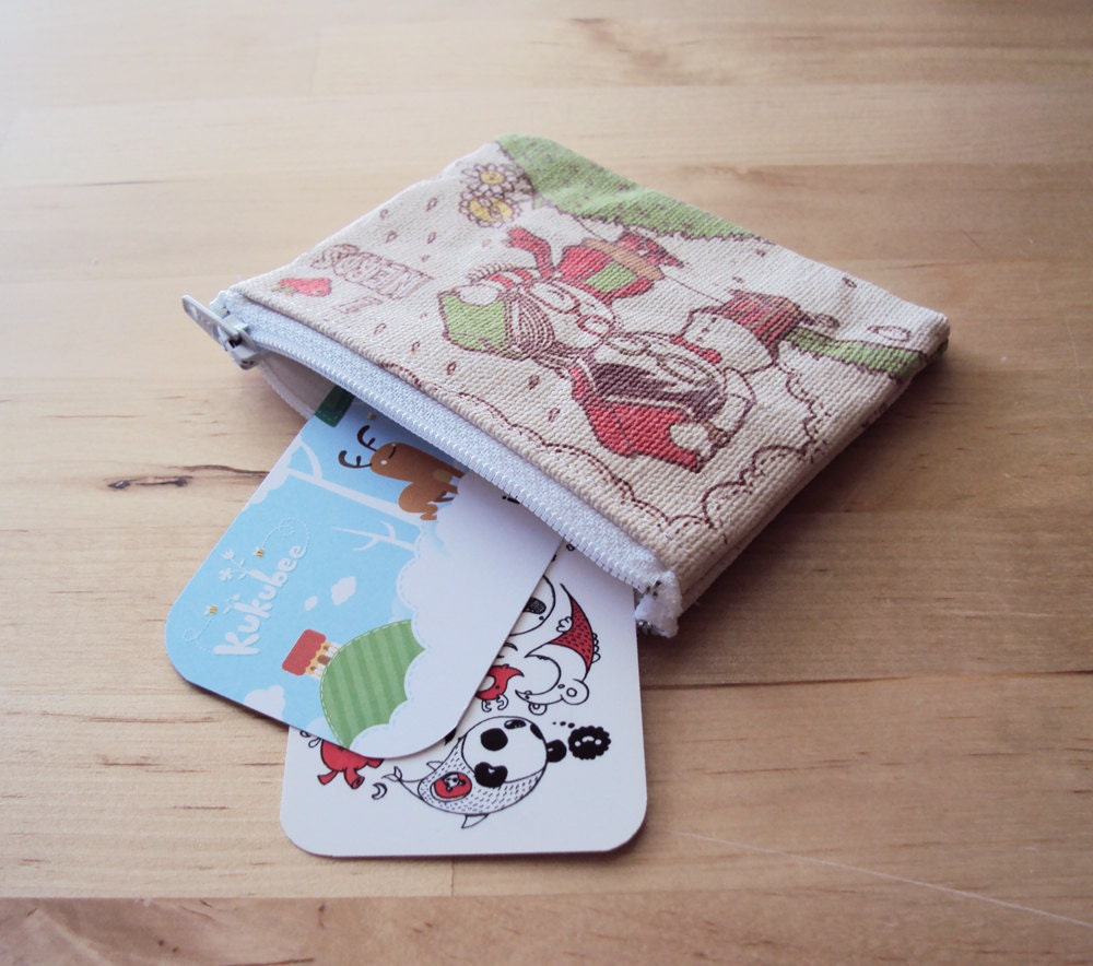 Mini I Heart Nerds Coin Pouch