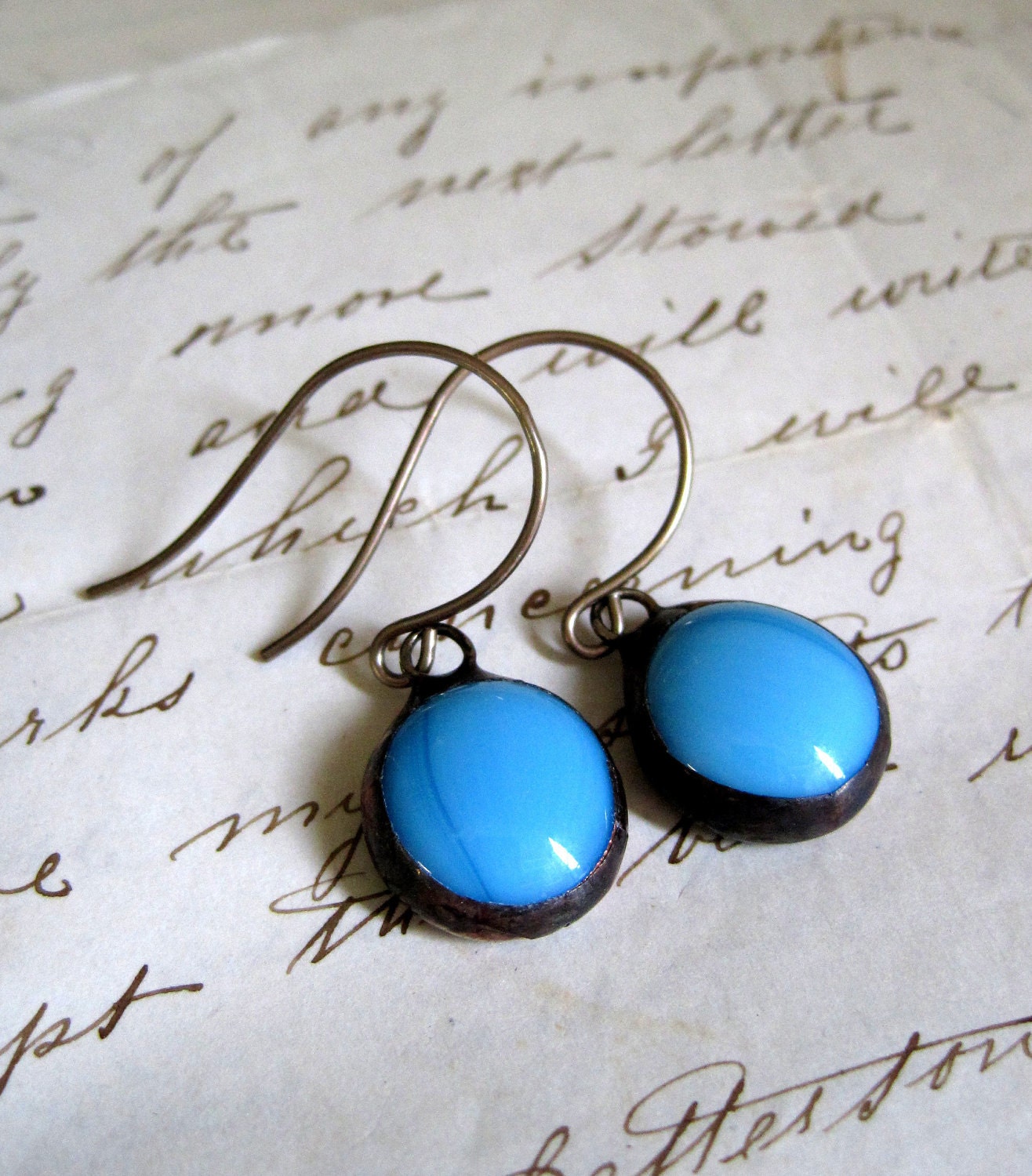 Dreams Glass Nugget Earring - JDRF Donation