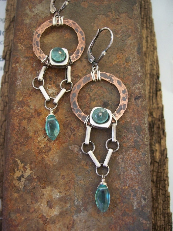 Hardware Industrial Jewelry Mixed Metal by dnajewelrydesigns