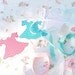 Vintage Style Paper Doll Garland SWEET As PIE Inspiration / Craft Kit ... Pink ... Aqua ... Red ... Polka Dots and Gingham ECS