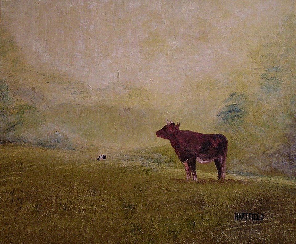 Morning Fog  20 x 24 Original Acrylic Painting