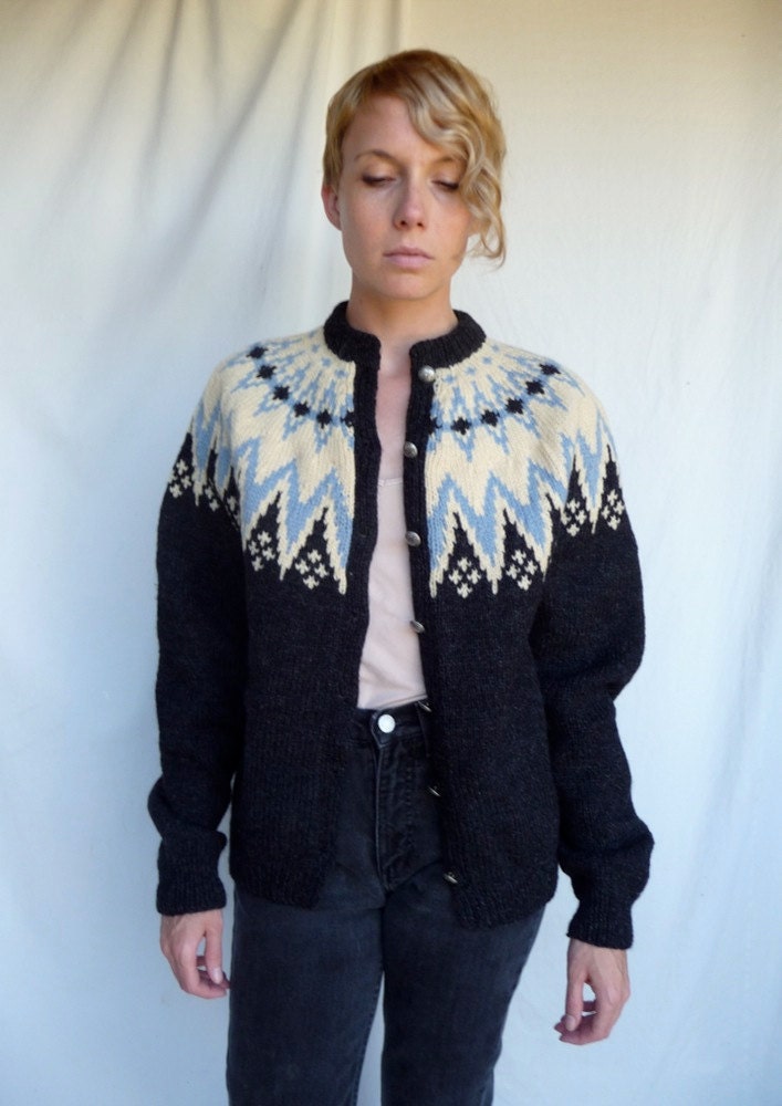 Reserved 50s Wool Nordic Wool sweater Handmade in Norway