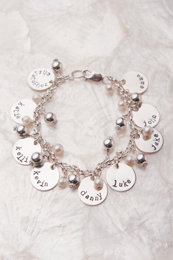 Grandma Charm Bracelet Gifts for Grandma by charmedcollections1