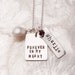 Forever in My Heart Birthmom Necklace, Birth Mother Gift, Personalized Hand Stamped Jewelry