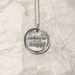 Choose to be Happy, Choose to be Happy Necklace, Sterling Silver Jewelry, Inspirational Necklace, Affirmation Necklace, Mantra Necklace